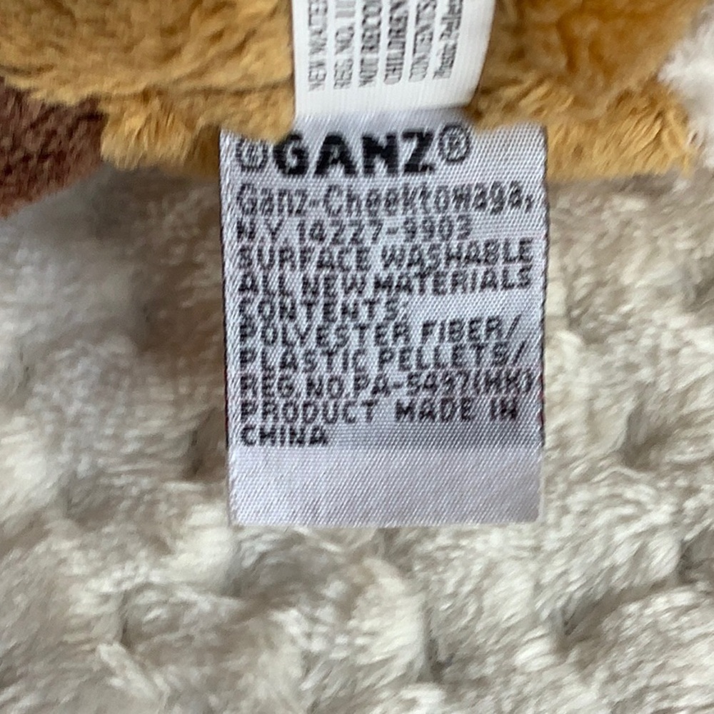 Ganz Webkinz Brown and White Bulldog Stuffed Animal dog puppy - Picture 7 of 10
